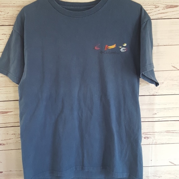 Columbia Fishing Lures And Flies Shirt 